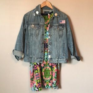 Lucky Brand Tomboy Trucker Denim Jacket